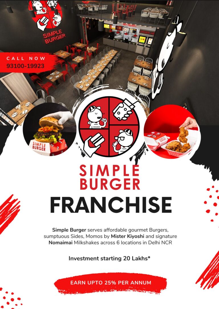 Simple burger franchise opportunity